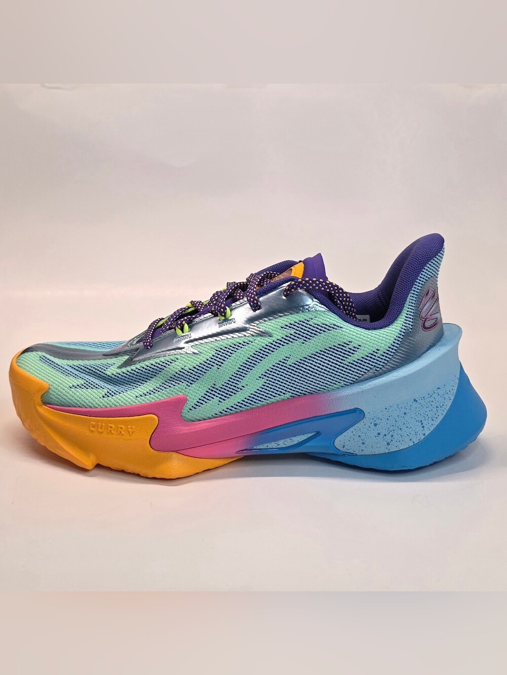 Brand-New Under Armour Curry Series 7 Cotton Candy basketball shoes Men's 10